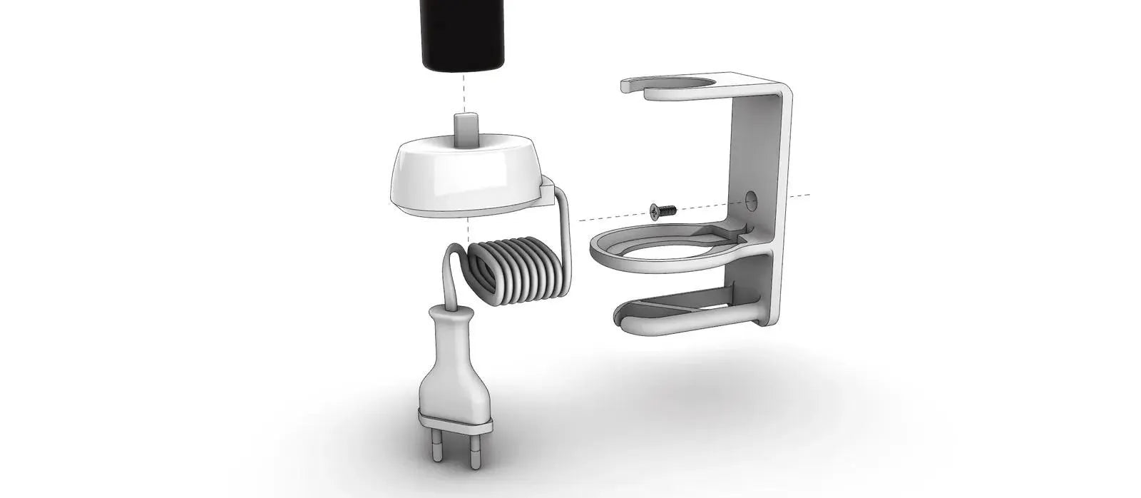 Sonicare Toothbrush Wall Mount Charger Holder Stand image 3