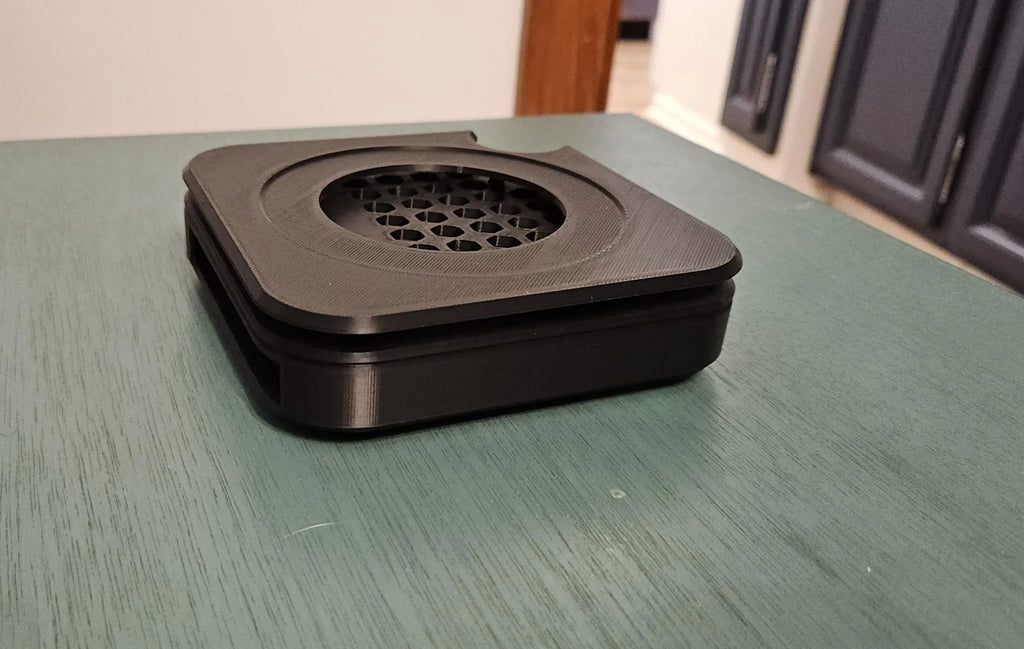 Sleek Mac Mini Stand with Bonus USB and SSD Slots image 2