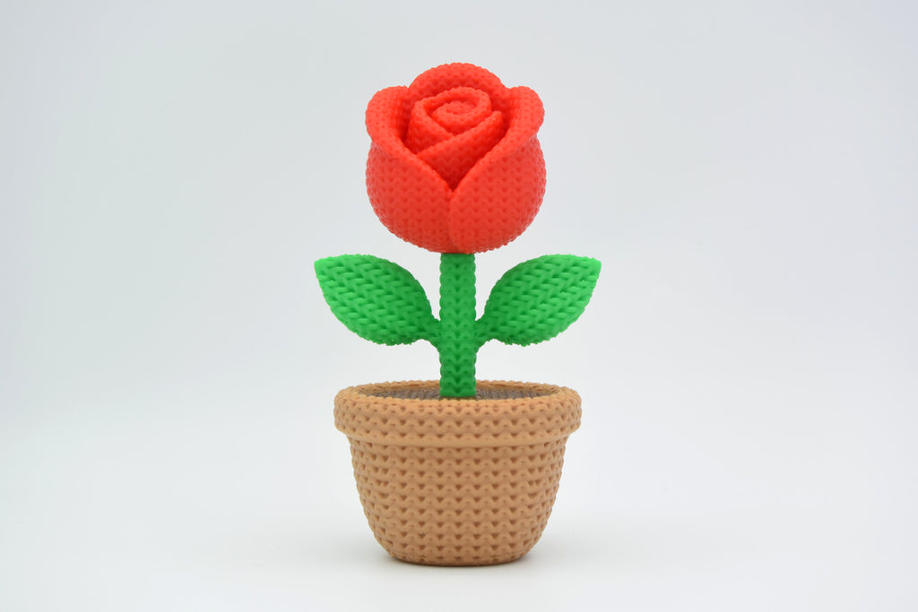 Knitted Rose