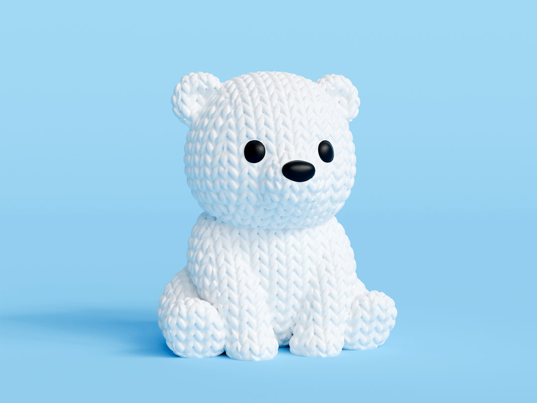 Knitted Baby Polar Bear
