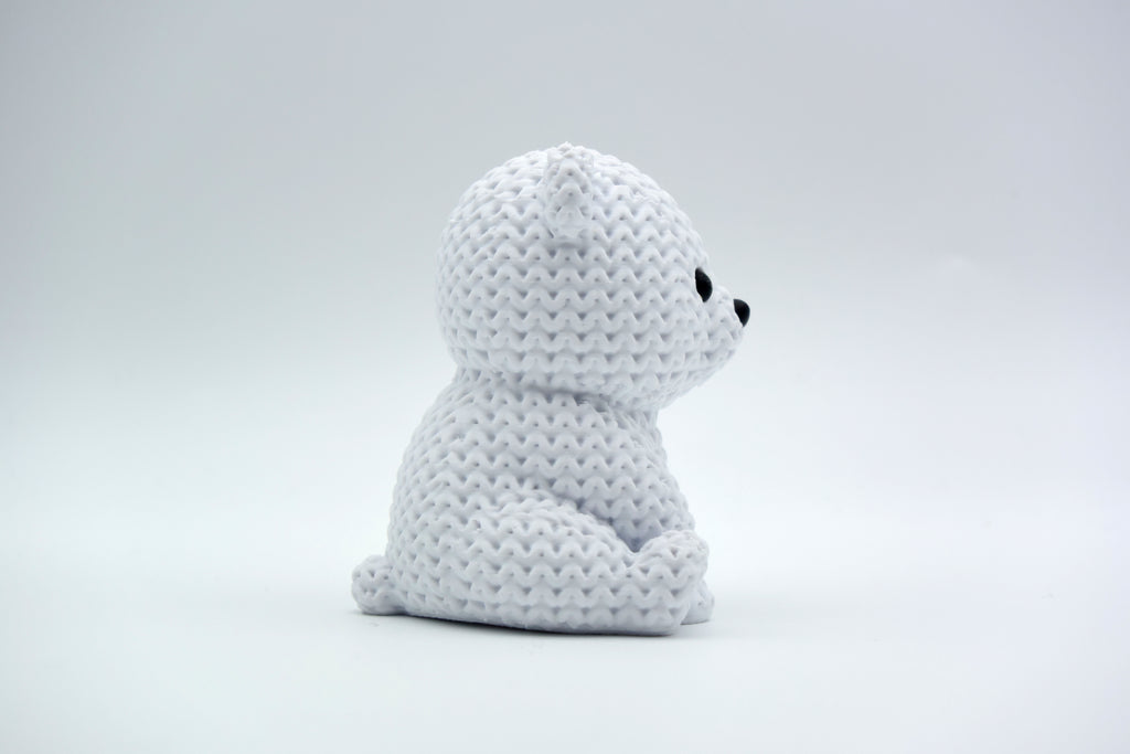 Knitted Baby Polar Bear