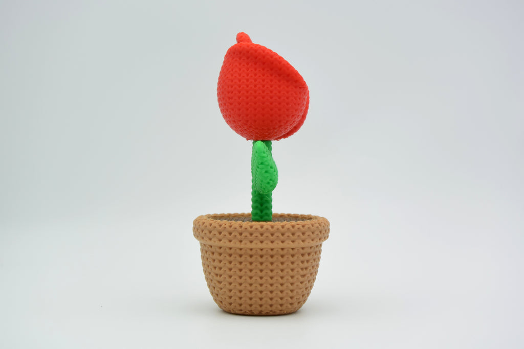 Knitted Rose