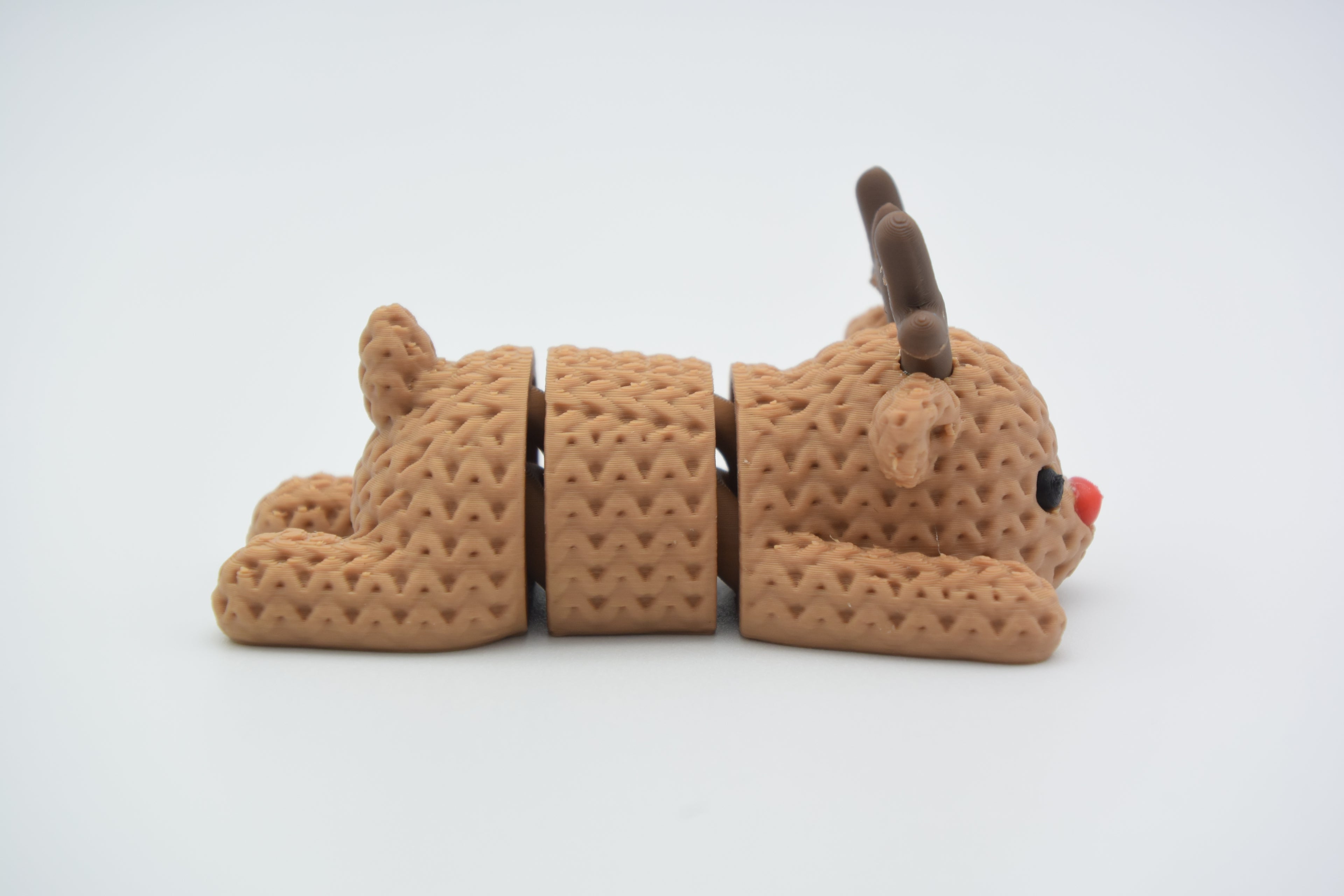 Knitted Articulated Reindeer