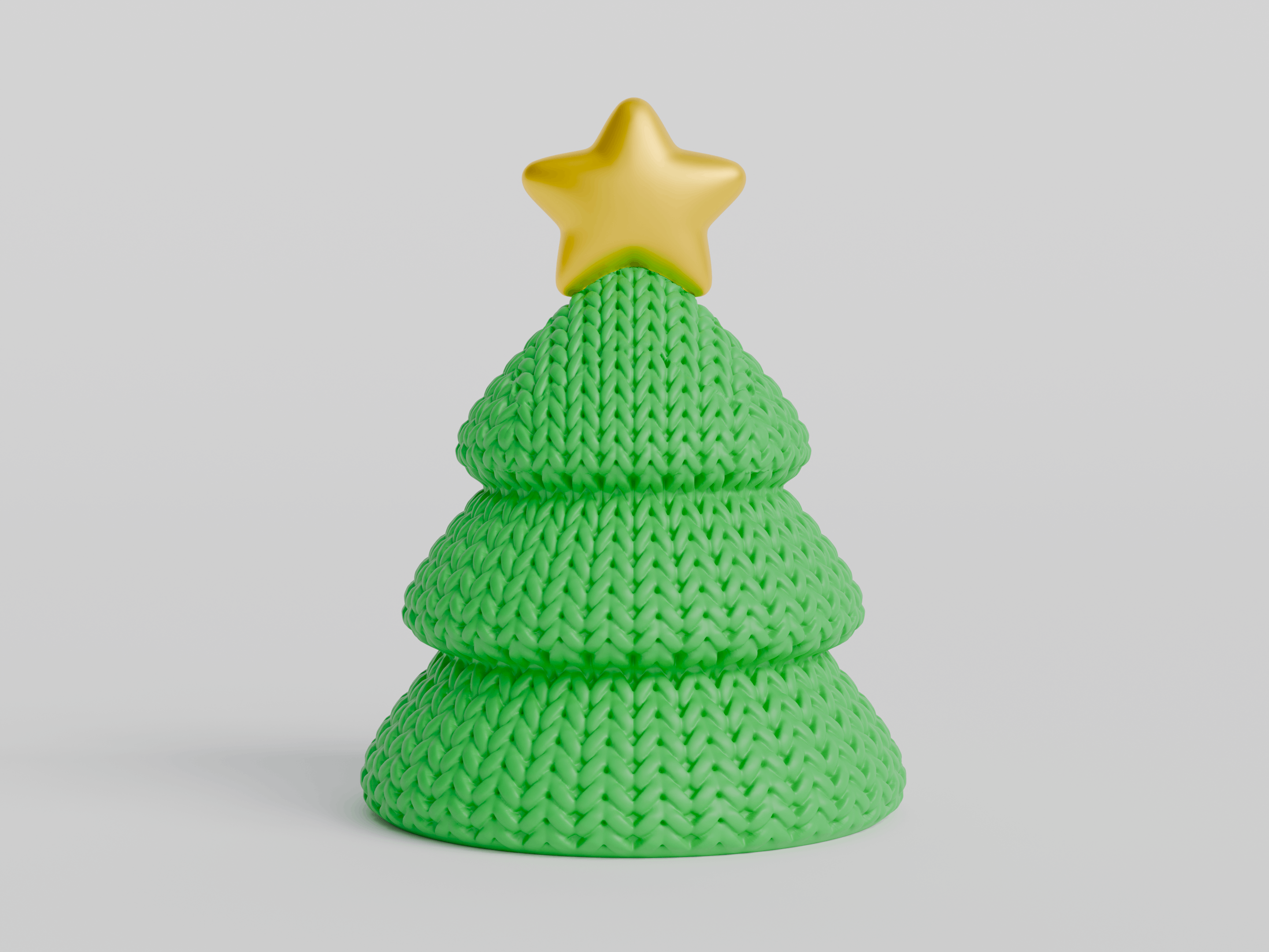 Knitted Christmas Tree