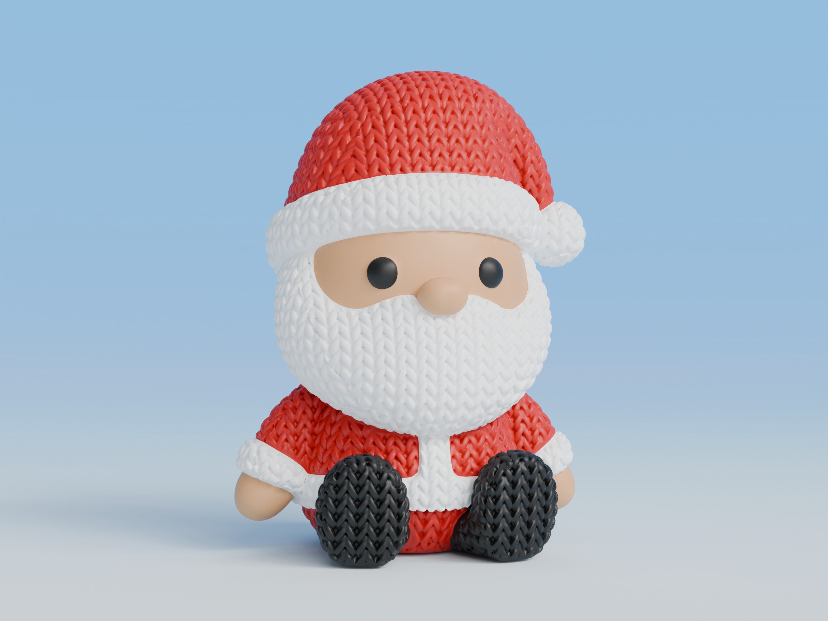 Knitted Santa Claus