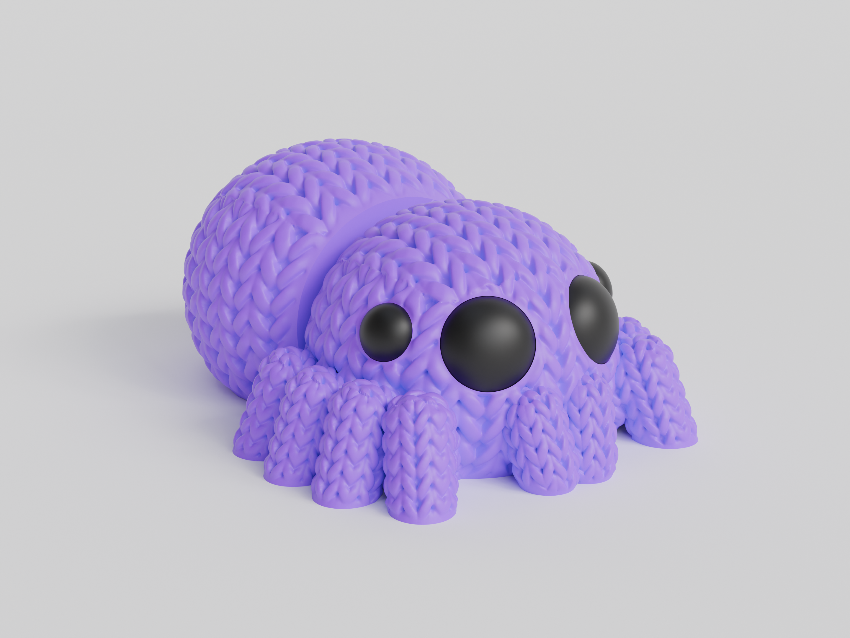 Knitted Articulated Spider