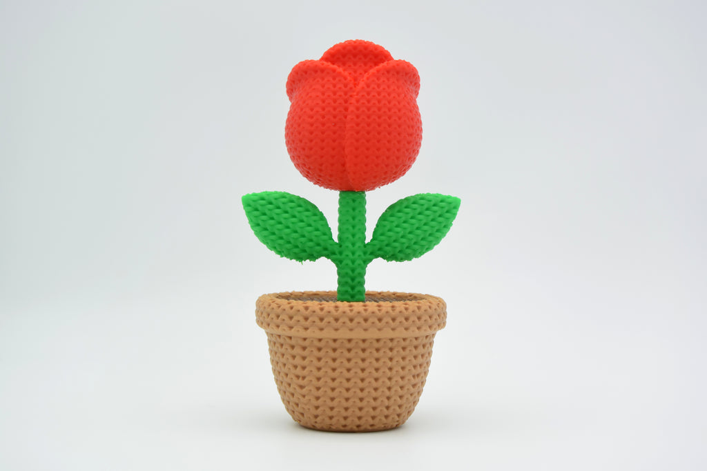 Knitted Rose