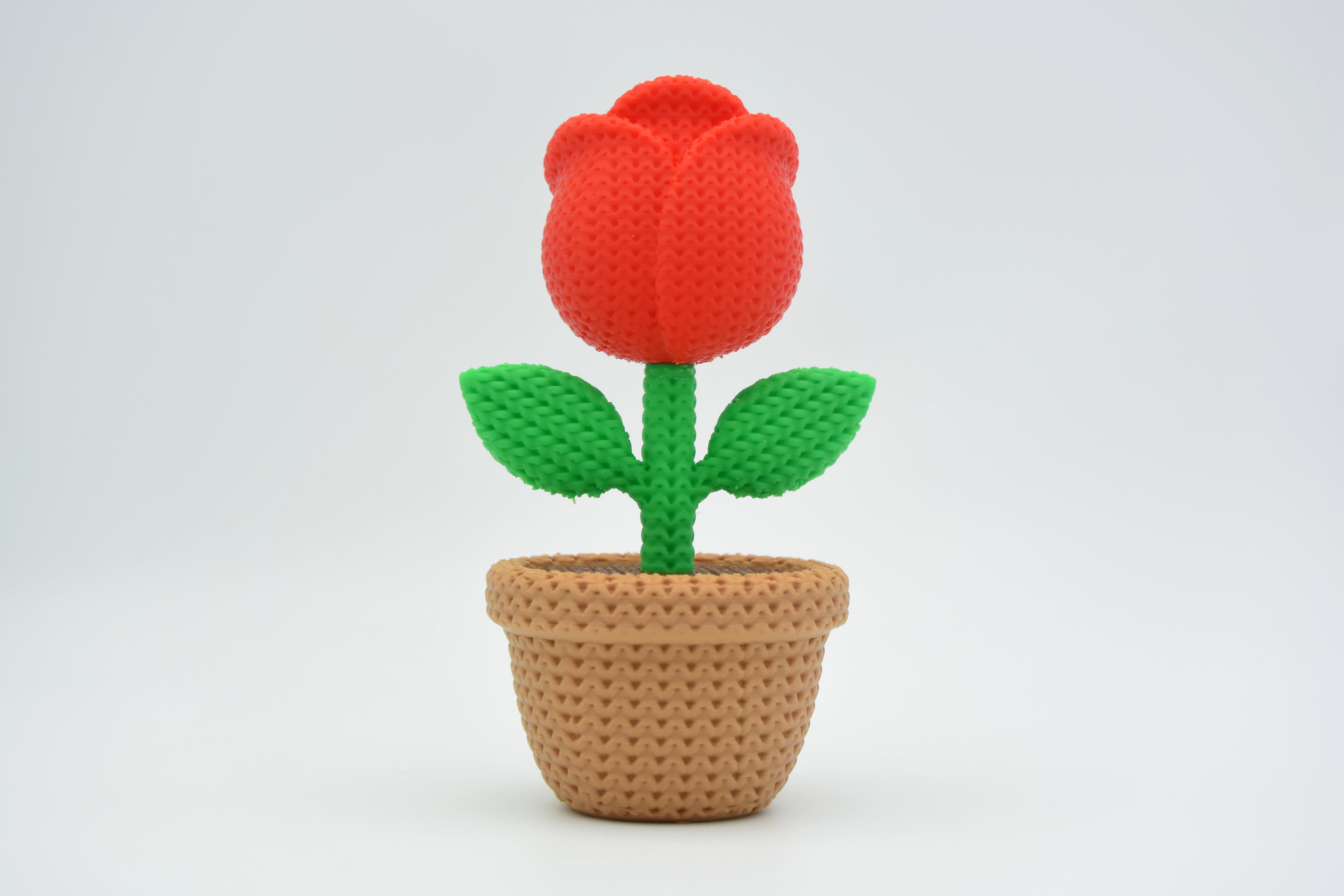 Knitted Rose