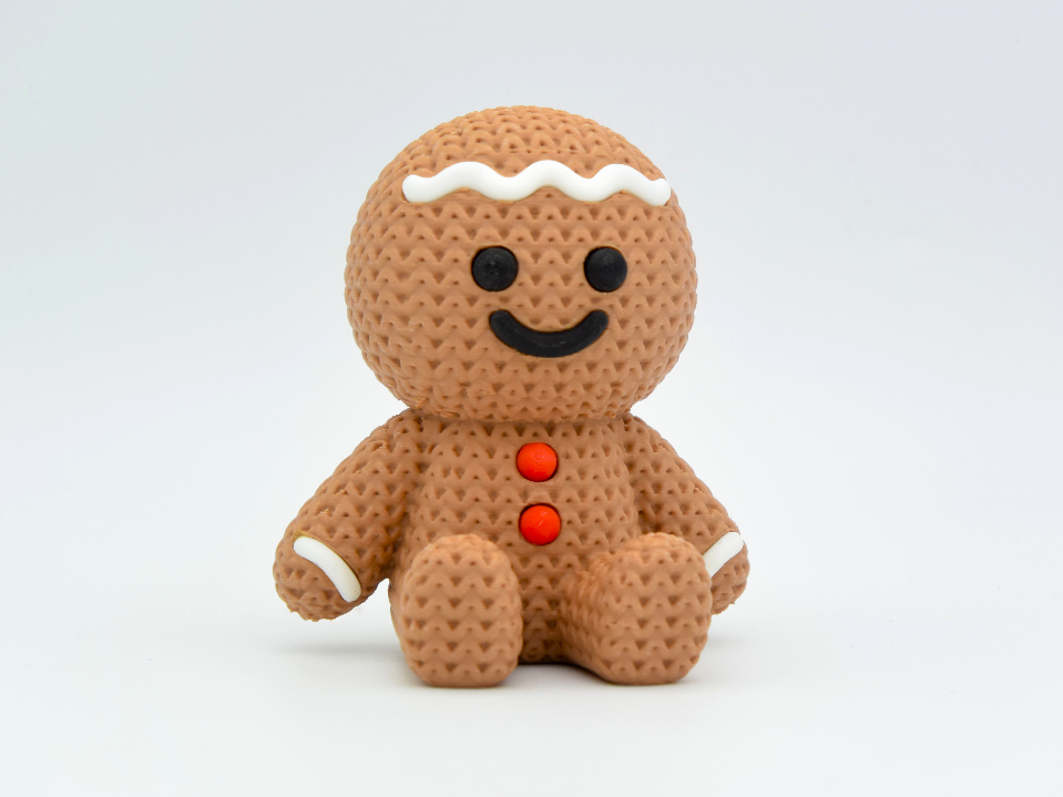 Knitted Gingerbread Man