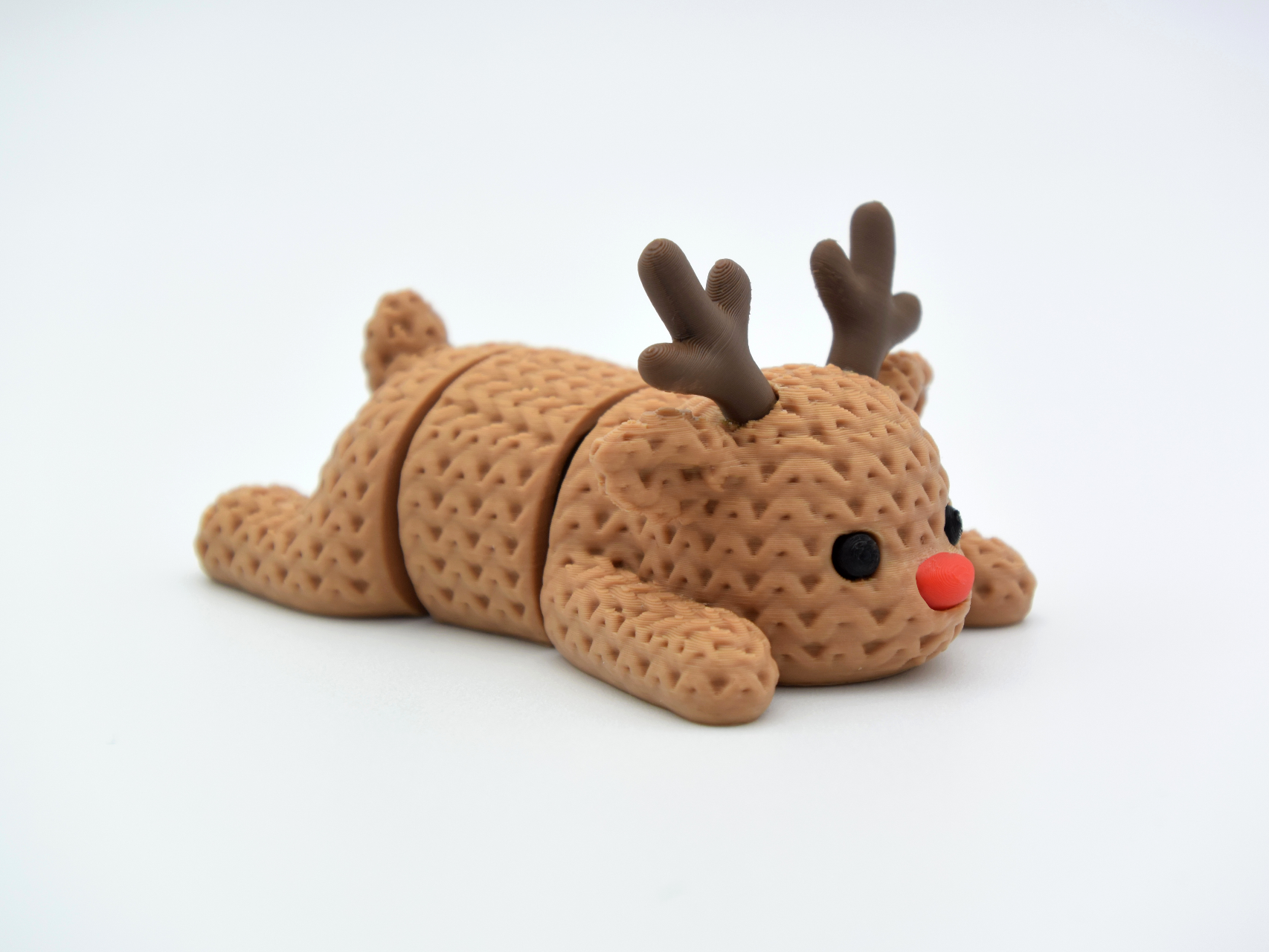 Knitted Articulated Reindeer