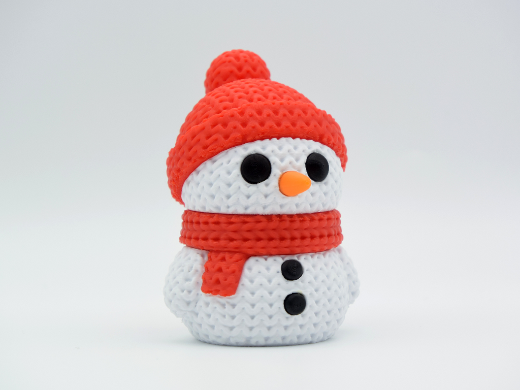 Knitted Snowman