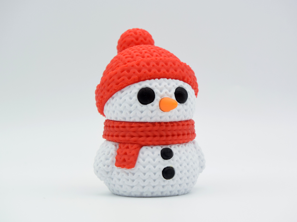 Knitted Snowman