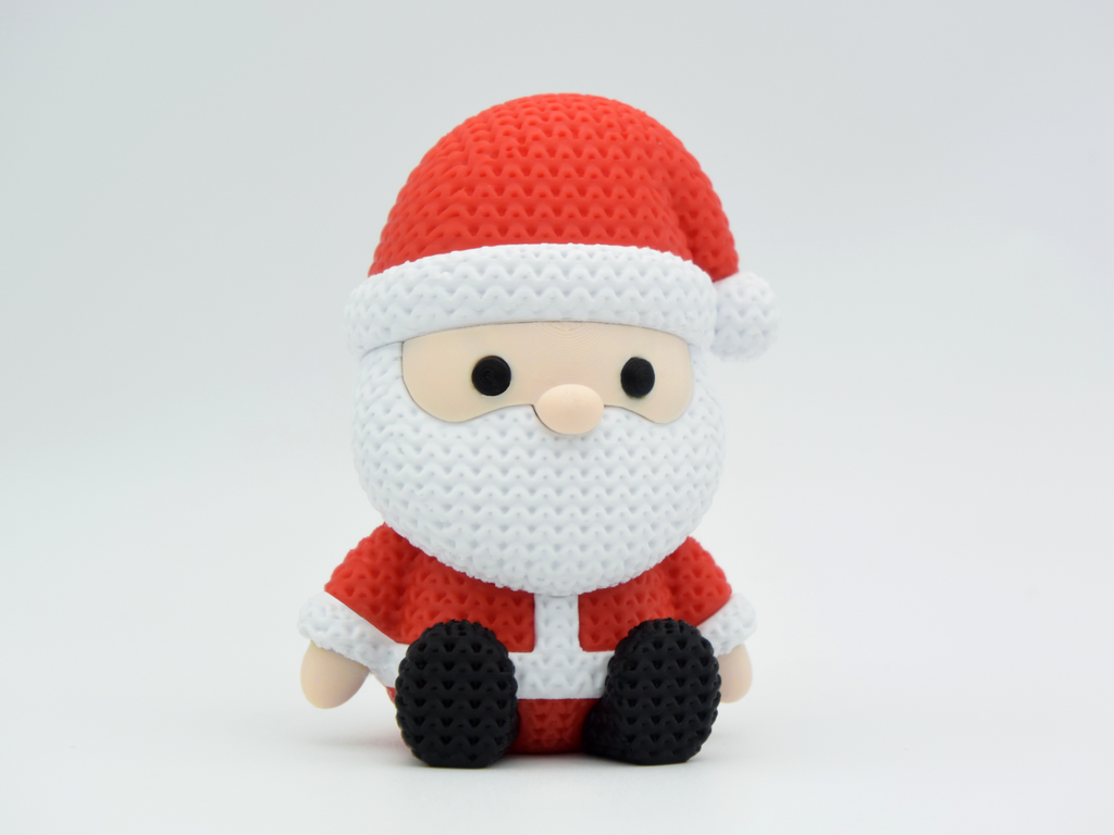 Knitted Santa Claus