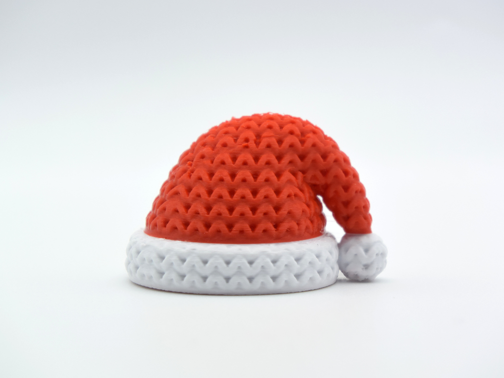 Knitted Mini Santa Hat