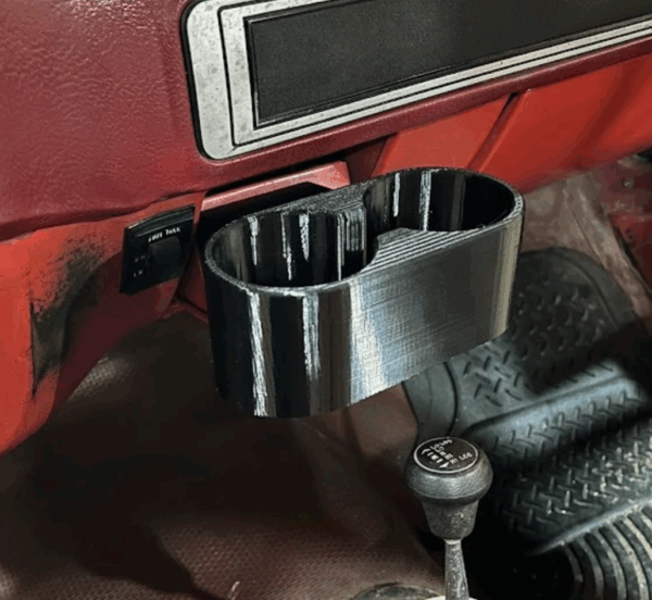 Chevy Truck Cup Holder for 1973-87 Square Body - Image 3