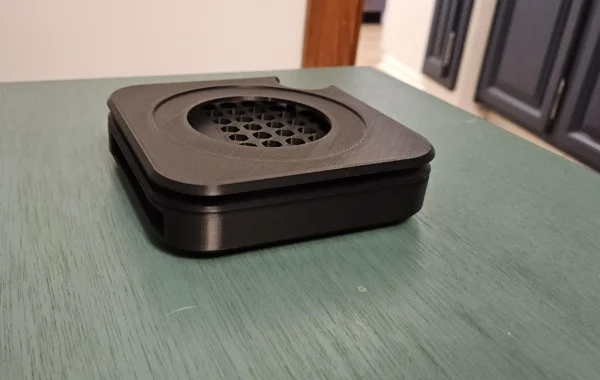 Sleek Mac Mini Stand with Bonus USB and SSD Slots - Image 3